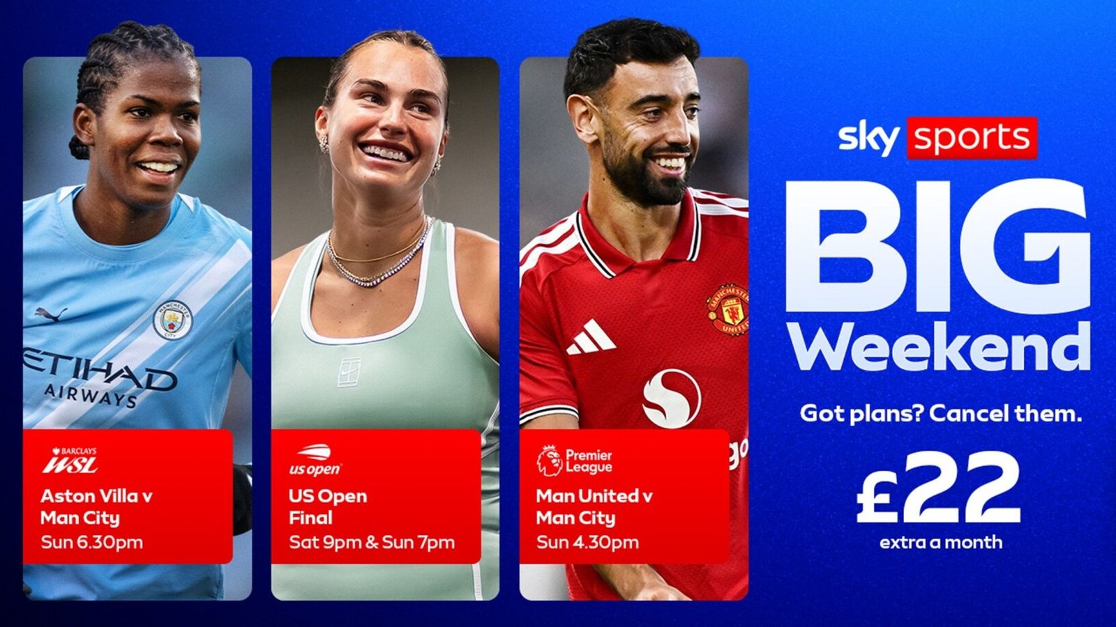 How to Watch Sky Sports' Big Weekend Featuring Football, F1, Cricket, and More