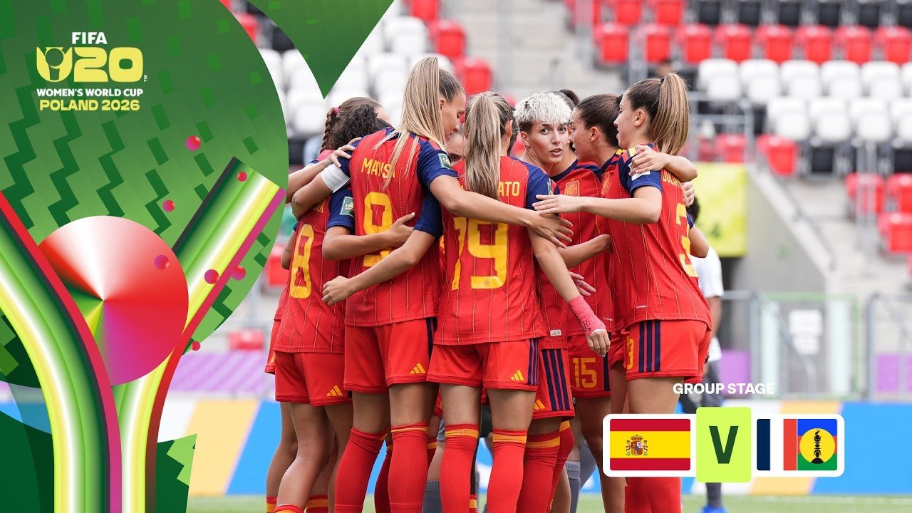 Highlights | Spain 11-0 New Caledonia | FIFA U-20 Women's World Cup 2026™