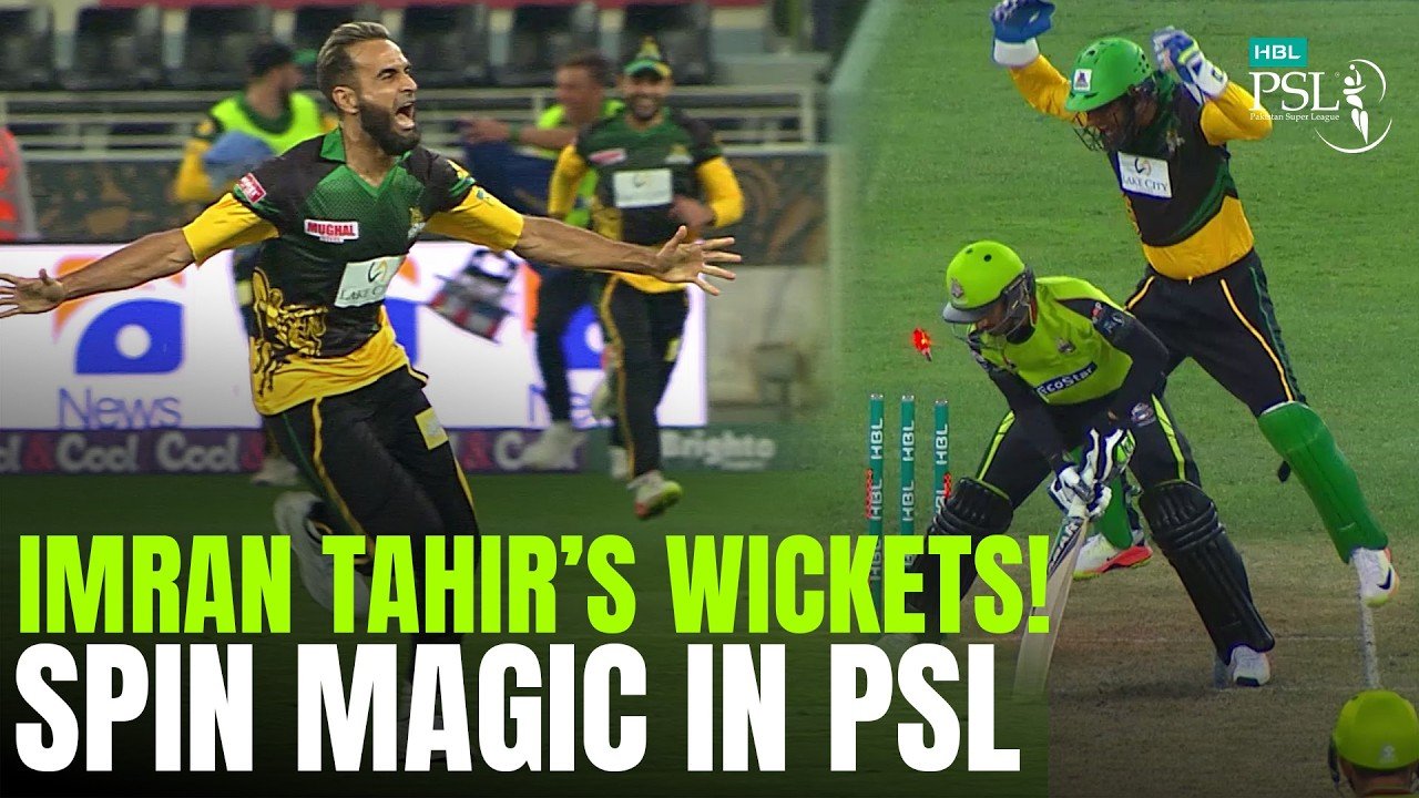 Imran Tahir’s All Wickets | HBL PSL Official Wicket Compilation | MZ1J