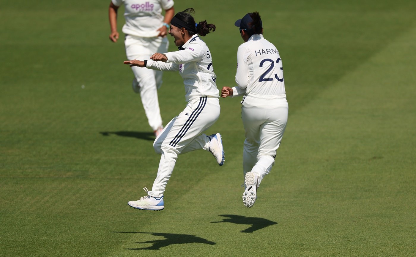 India crush England to claim historic victory in the first women's Test at Lord's