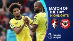 Bournemouth and Brentford Share Points in 2-2 Draw as Marco Rose Seeks First Premier League Win