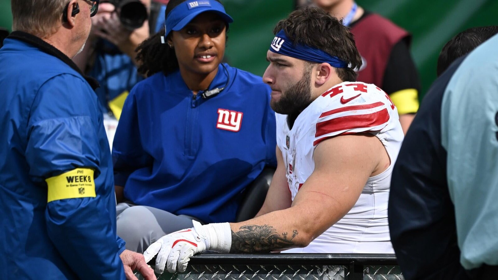 Giants' Cam Skattebo Reflects on Injury and Relationship with John Harbaugh