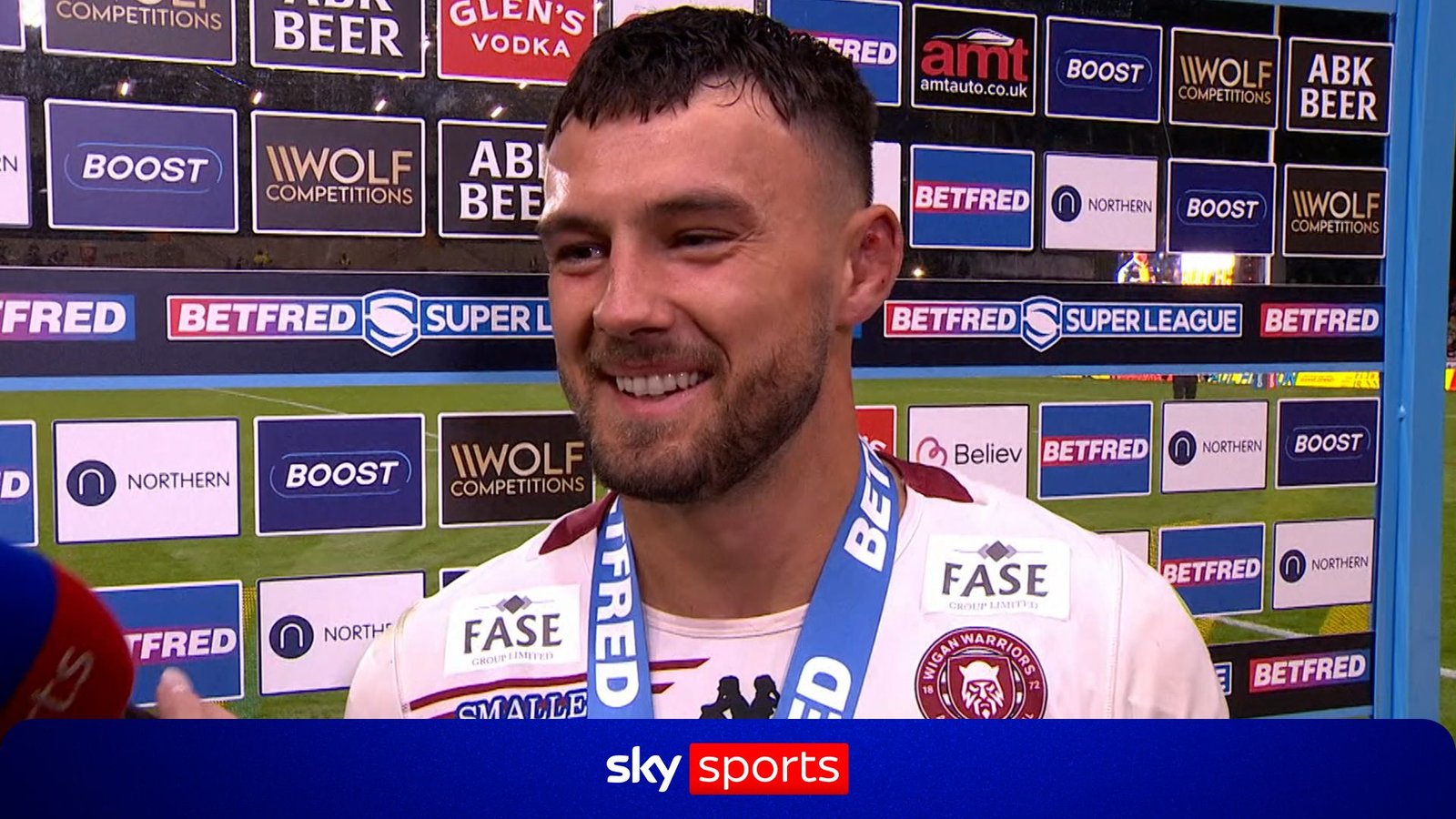 Wigan Warriors' Oliver Partington Discusses League Leaders' Shield Aspirations After Victory Over Leeds Leopards