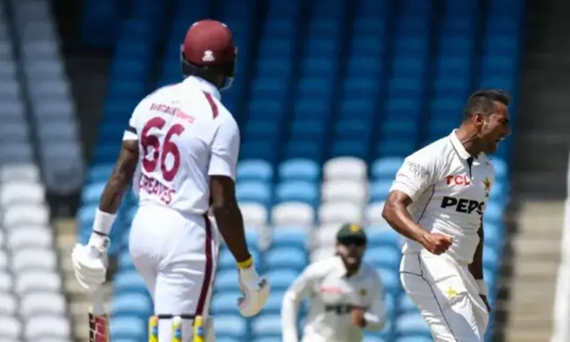 Pakistan Takes Charge in First Test Against West Indies as Hope and Joseph Stand Firm
