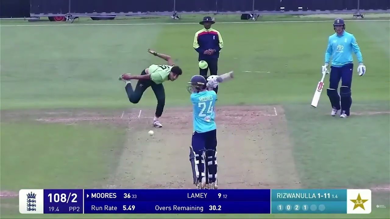 England U19 Fall of Wickets | Pakistan U19 vs England U19 | 3rd Youth ODI, 2026