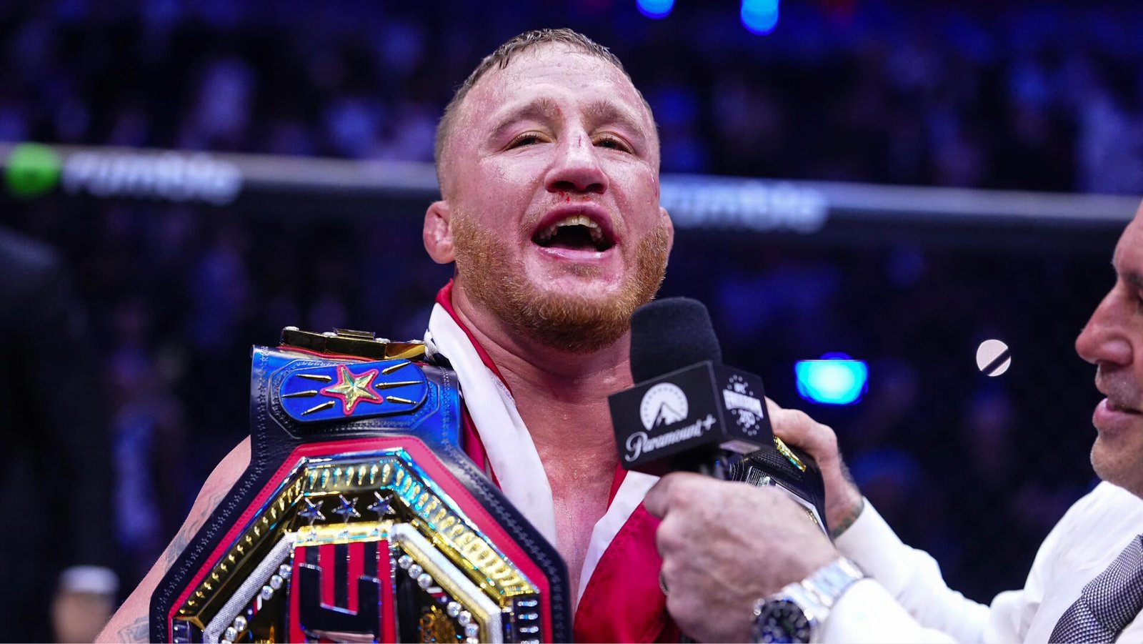 Justin Gaethje Reflects on His Legacy Following UFC Lightweight Title Victory