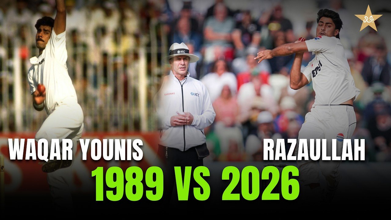 The Return of Young Waqar Younis? Inside PAK Debutant Razaullah’s Terrifying Action | PCB | MA2K
