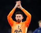 Tottenham goalkeeper Guglielmo Vicario to leave for Juventus in loan deal