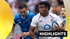 England Edges Out Argentina in Chaotic Nations Championship Clash