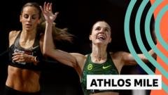 Klaudia Kazimierska Triumphs in Athlos Mile, Hunter Bell Finishes Strong in Second Place