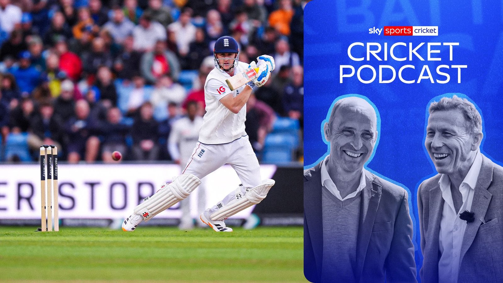 Cricket Podcast: Brook almost reaches Headingley century as England dominate Pakistan