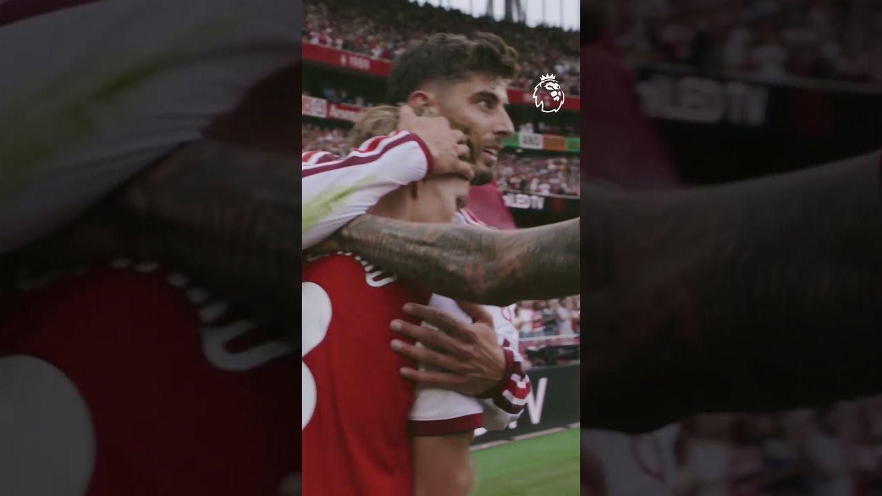 Kai Havertz sees EVERYTHING
