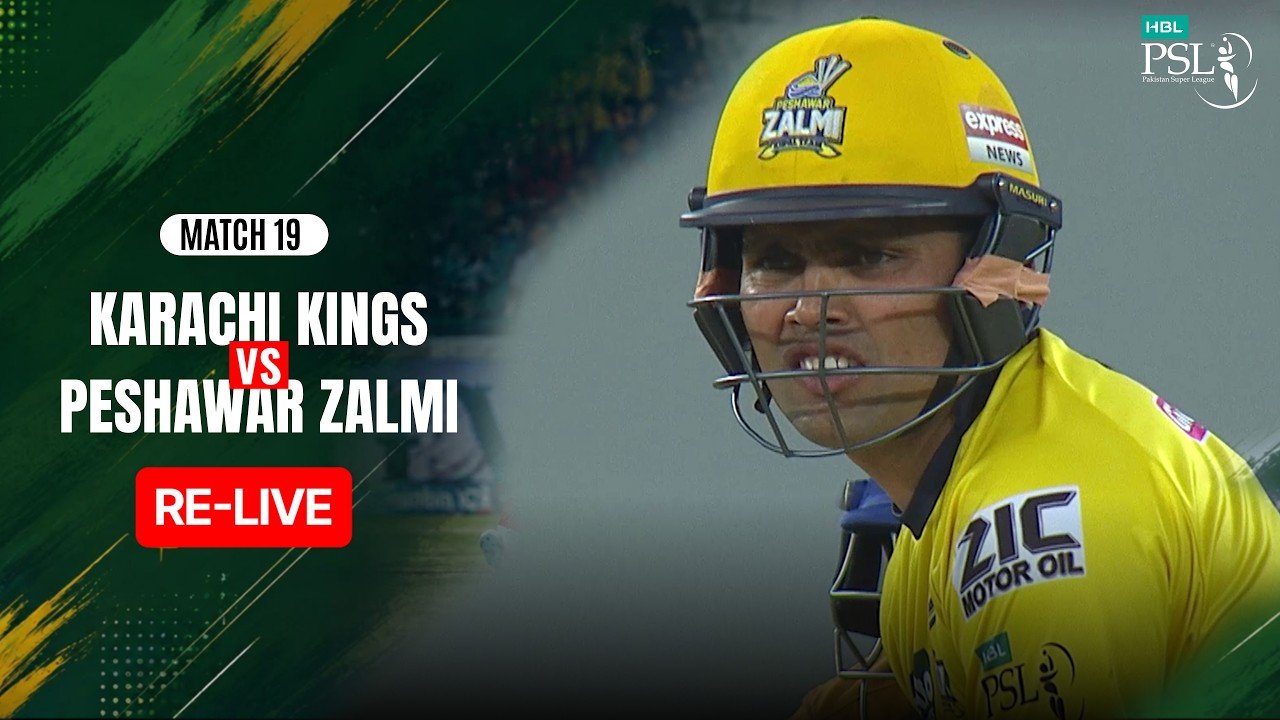 Re-Live | Karachi Kings vs Peshawar Zalmi | PSL 2016 | Match 19 | MB2J