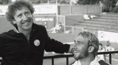 The man who invented a sport and played tennis with Willy Wonka