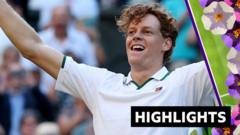 Jannik Sinner Defeats Alexander Zverev to Secure Wimbledon Title Again