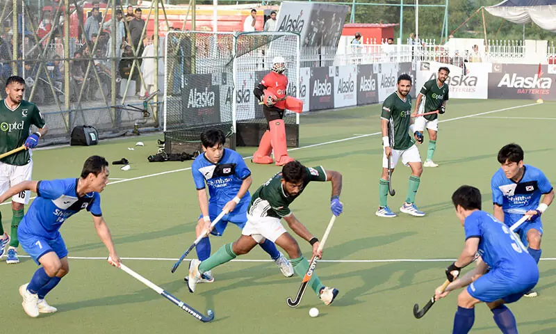 Pakistan Secures Hockey Series Victory Over South Korea with 4-3 Win