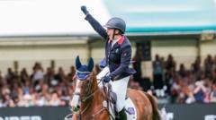Gemma Stevens Achieves Career Milestone with Victory at Burghley Horse Trials