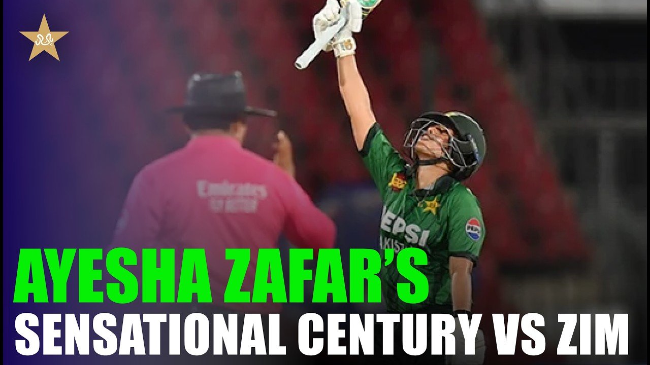Fastest 💯 for Pakistan Batter | Ayesha Zafar's 102* off 47 Balls 🔥 | PAK W v ZIM W, 2026 | MR1K