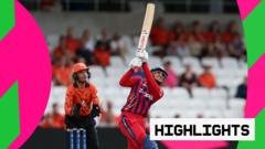 Magnificent Mandhana powers Super Giants to win over Sunrisers