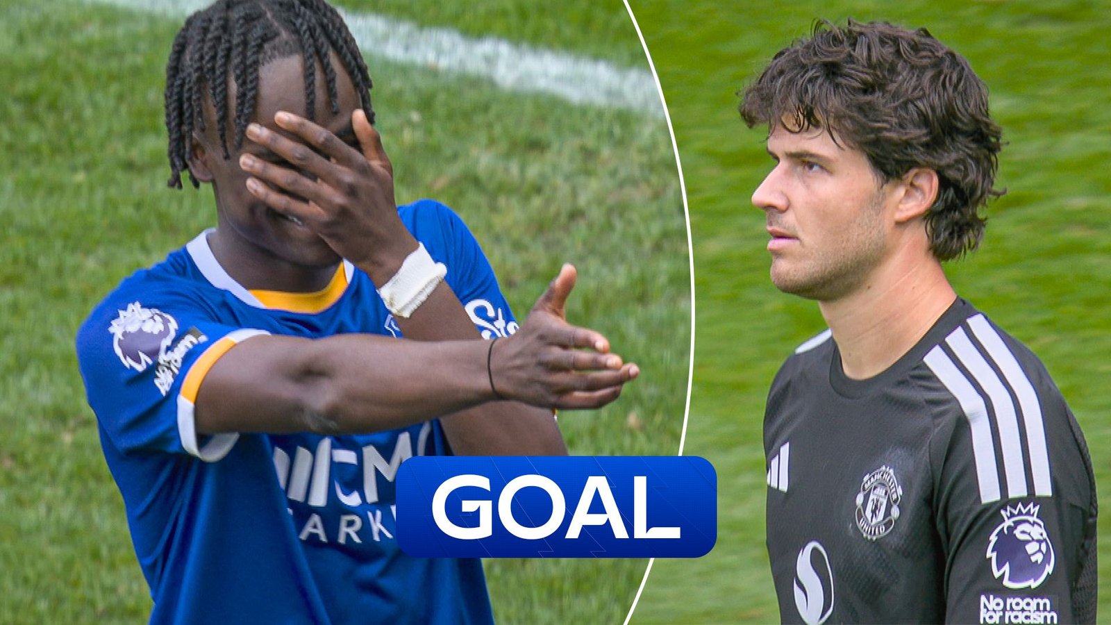 Tyrique George Shines with Late Stunner in Everton's Clash Against Manchester United