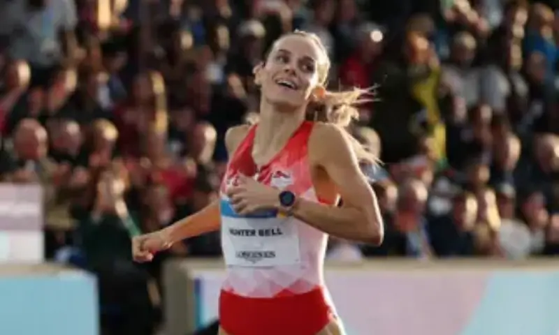 Georgia Hunter Bell Wins 800m Gold at Commonwealth Games