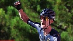 Eddie Dunbar Claims Victory in Stage 19 of Vuelta a España as Enric Mas Retains Overall Lead
