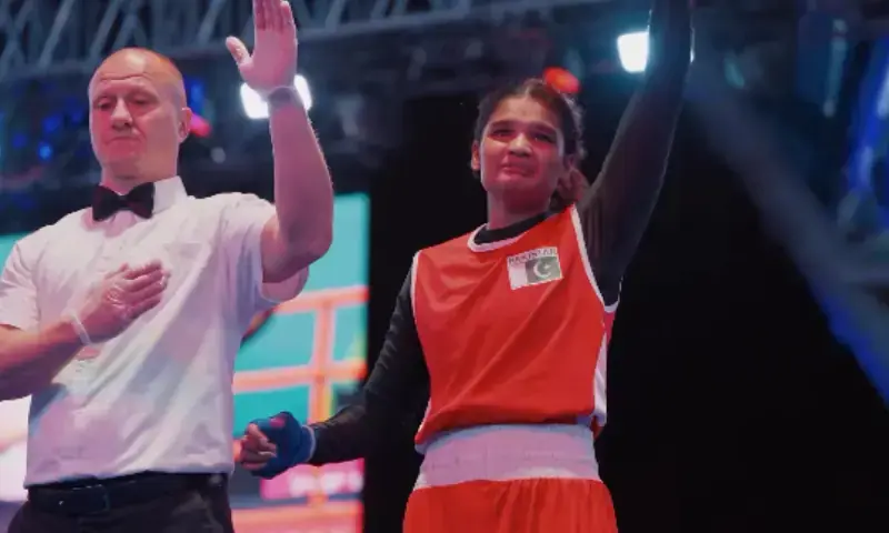Fatima Zahra Makes History as First Pakistani Woman Boxer to Win Commonwealth Games Medal