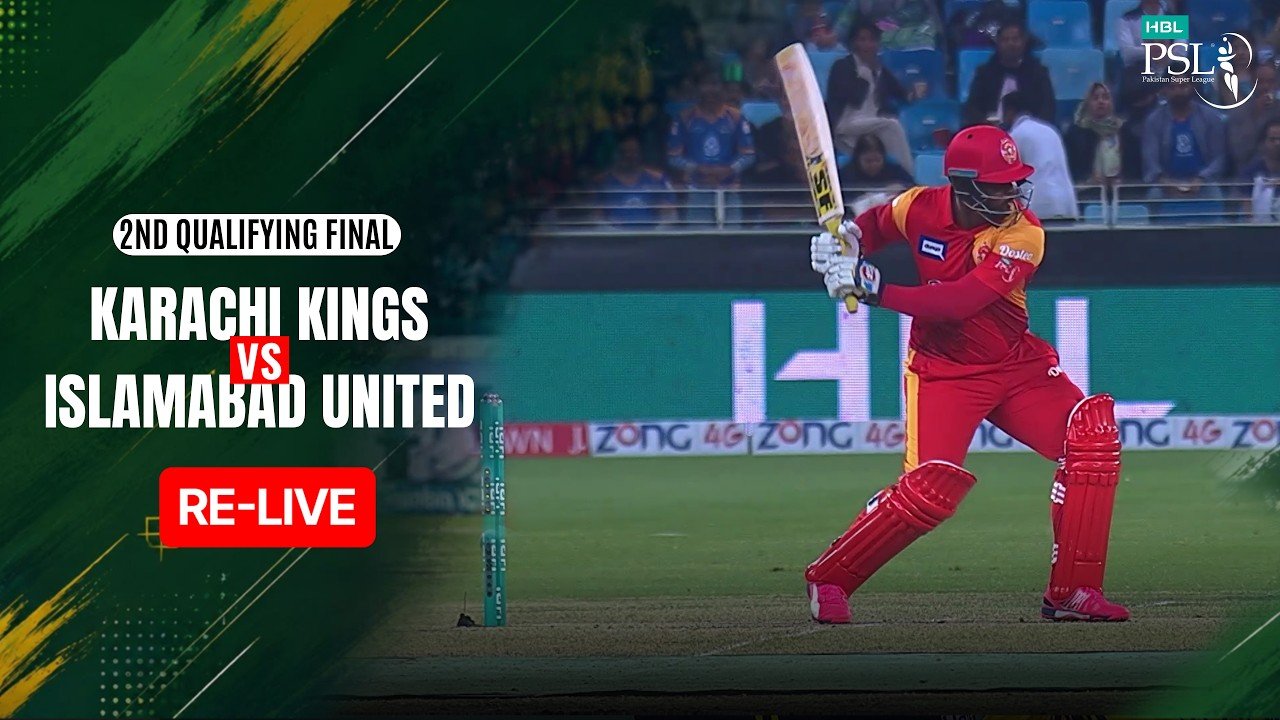 Re-Live | Karachi Kings vs Islamabad United | 2nd Qualifying Final | HBL PSL 2016 | MB2J