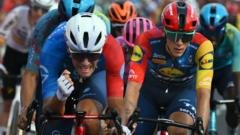 Tronchon edges thrilling sprint to win Vuelta stage 10