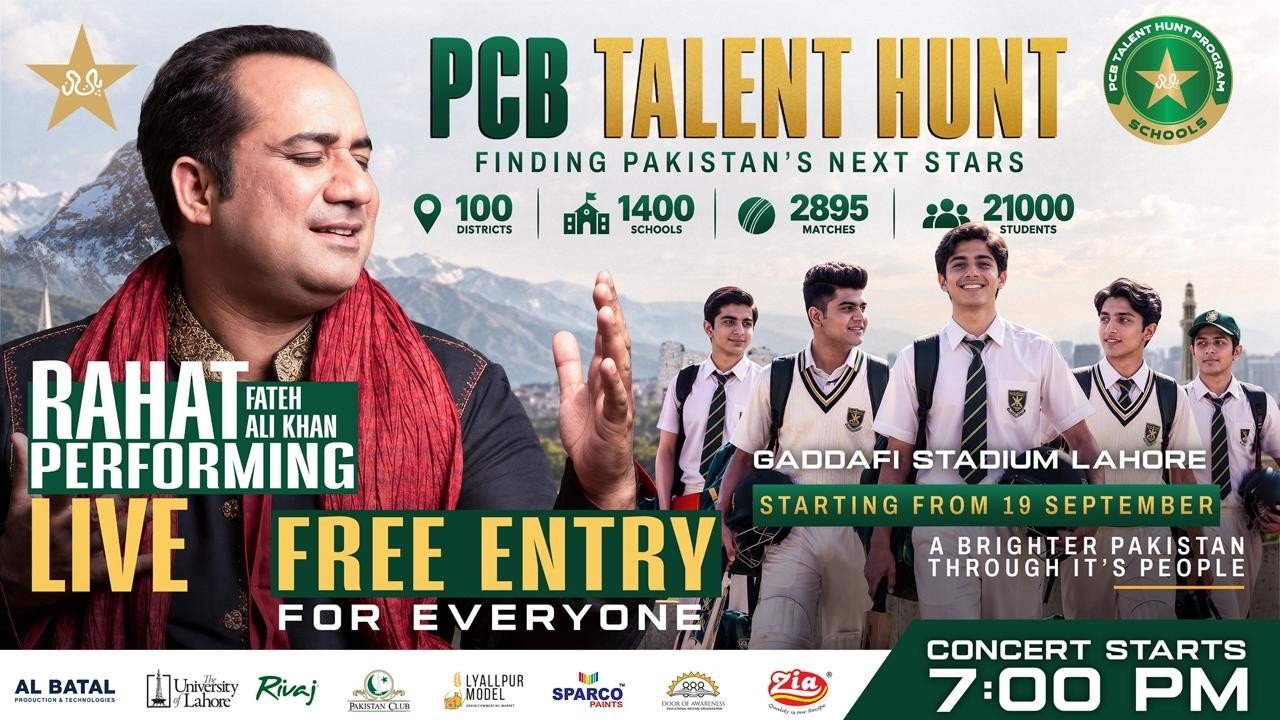Finding Pakistan's Next Stars! PCB Talent Hunt Programme for Schools Season 2 Kicks off on Saturday