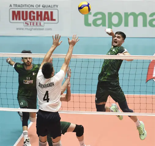 Pakistan Remains Unbeaten in CAVA Volleyball Championship