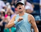 Iga Swiatek takes swing at critics after ending title drought in Cincinnati