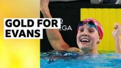 Angharad Evans Claims Gold in 100m Breaststroke at European Aquatics Championships