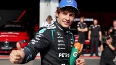 Kimi Antonelli Secures Pole Position at Belgian Grand Prix Ahead of Verstappen