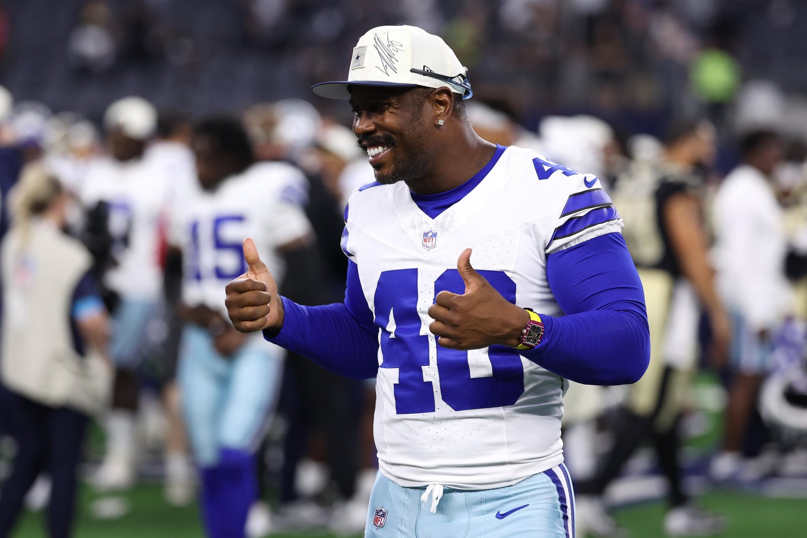 Von Miller Trades Equity for No. 40 Jersey with Cowboys Teammate