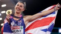 Amy Hunt Claims 100m Gold at European Athletics Championships