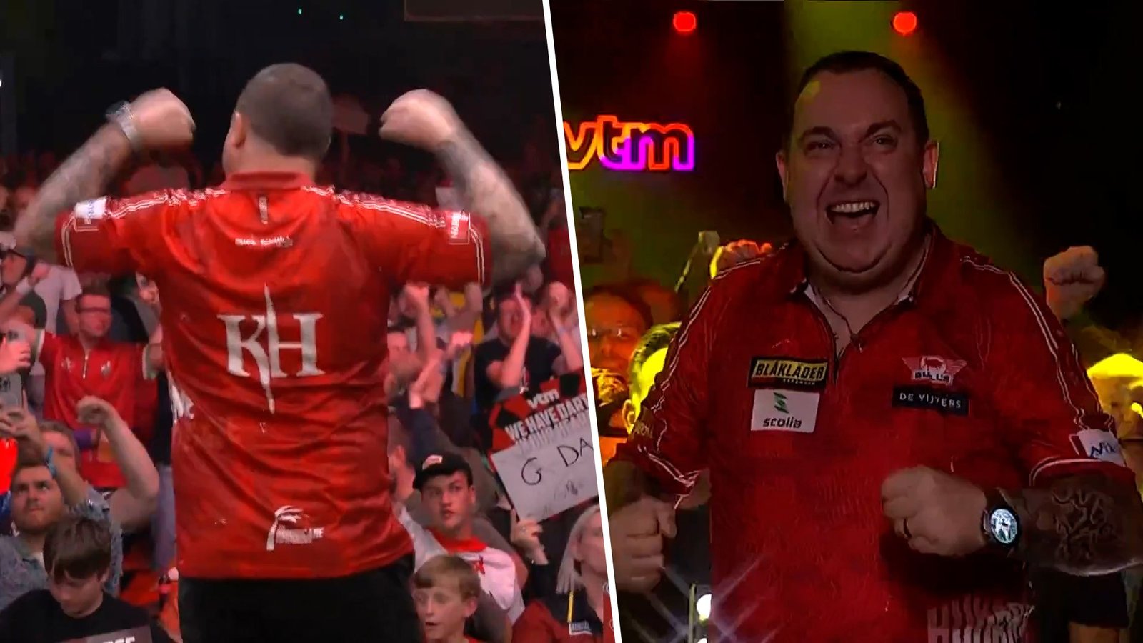 Kim Huybrechts Energizes Antwerp Crowd with Spectacular Walk-On at Flanders Darts Trophy