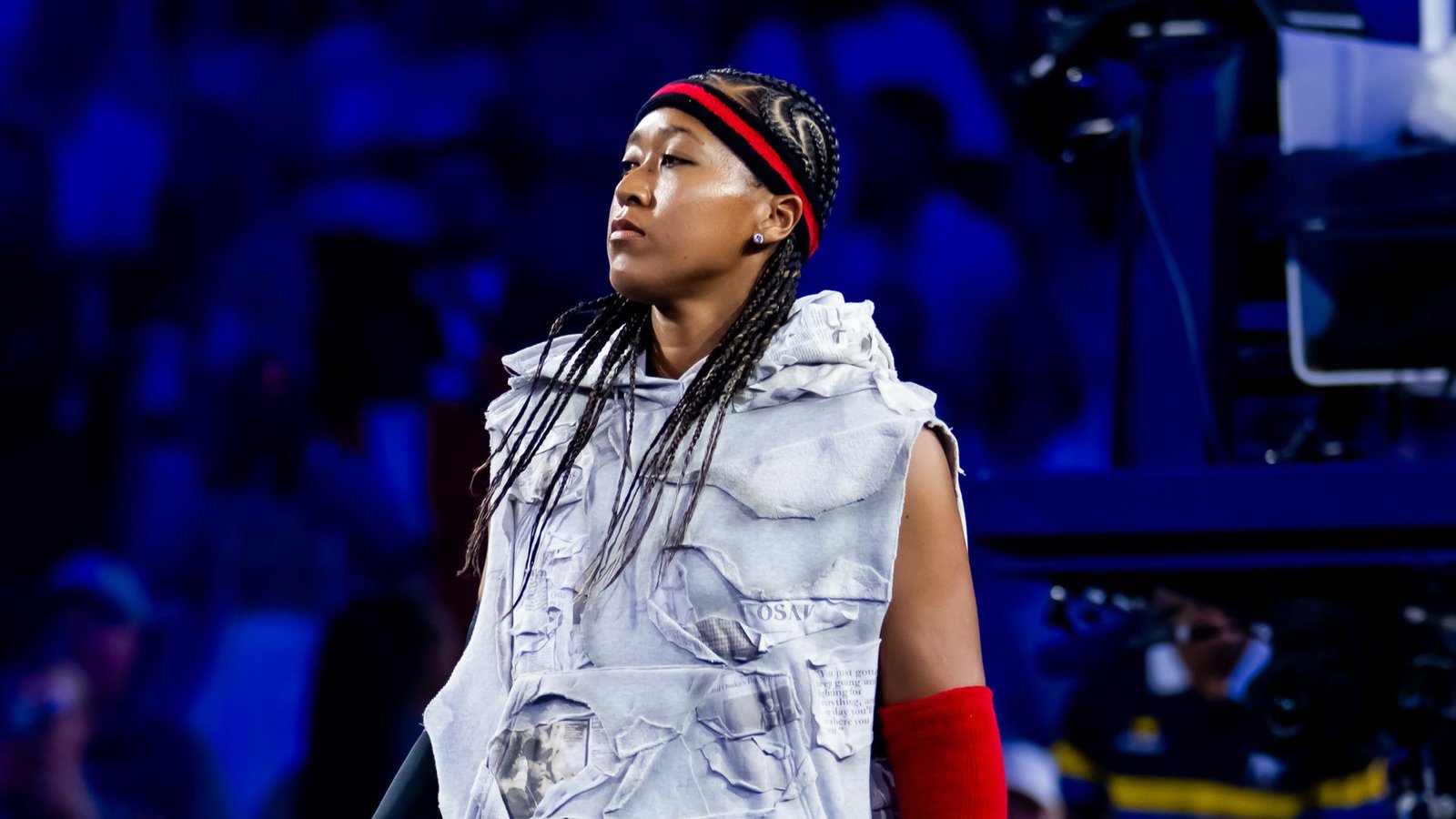Osaka channels NBA legend Iverson inspired look in opening US Open win