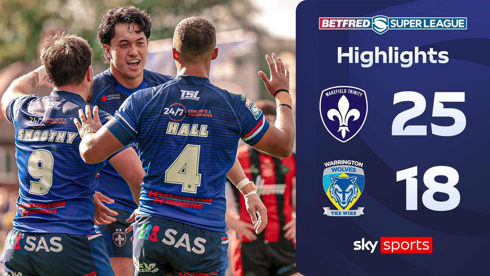 Wakefield Triumphs Over Warrington in Super League Showdown