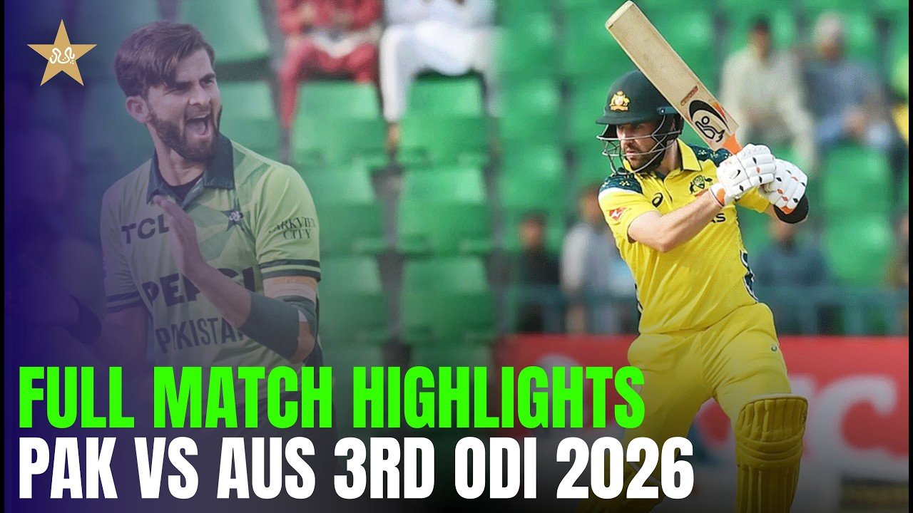 Pakistan vs Australia 3rd ODI | Best Moments & Full Match Highlights 🏏🔥| PCB | MR1K