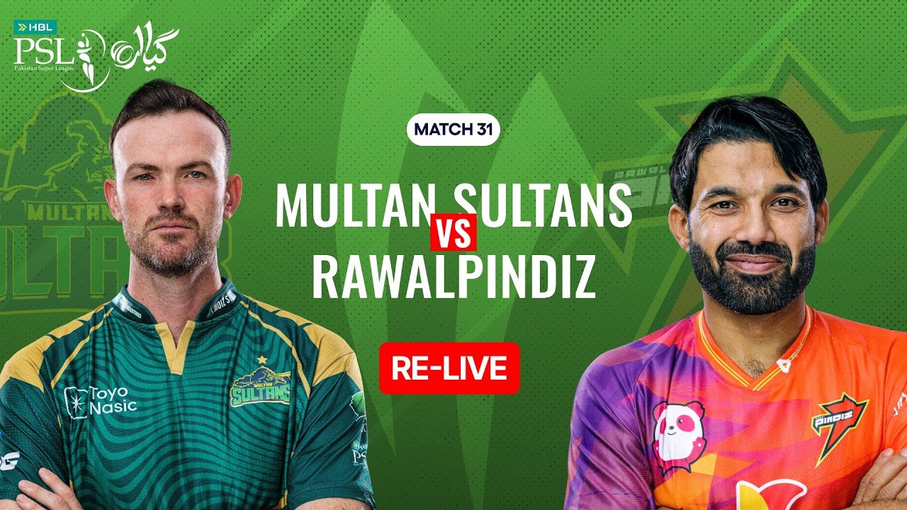 Re-Live | Multan Sultans vs Rawalpindiz | Match 31 | HBL PSL 11 | MZB1J