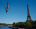 High Divers Make a Splash in Paris Amid Water Quality Concerns