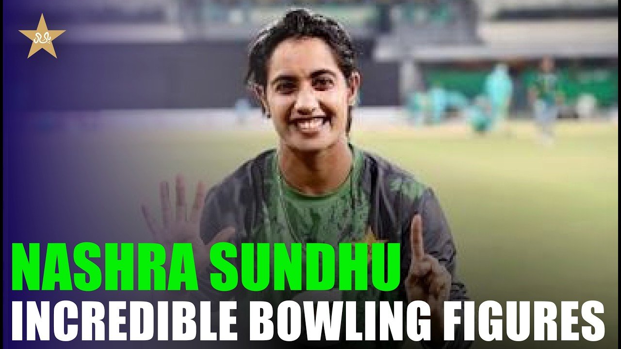 Nashra Sundhu’s Record-Breaking Performance 🎯| Incredible Bowling Figures | PCB | MR1K